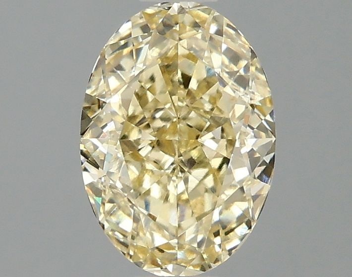Loose Diamond - OVAL 1.56ct Fancy Intense Yellow VVS2: Loose Diamond - OVAL 1.56ct Fancy Intense Yellow VVS2 Source: This is a real non-mined Diamond that has been grown in a lab Shape: OVAL Carats: 1.56 Color: Fancy Intense Yellow Certification: IGI Vide