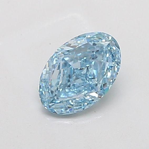 Loose Diamond - OVAL 1.18ct Fancy Vivid Blue VS1: Loose Diamond - OVAL 1.18ct Fancy Vivid Blue VS1 Source: This is a real non-mined Diamond that has been grown in a lab Shape: OVAL Carats: 1.18 Color: Fancy Vivid Blue Certification: IGI Video: