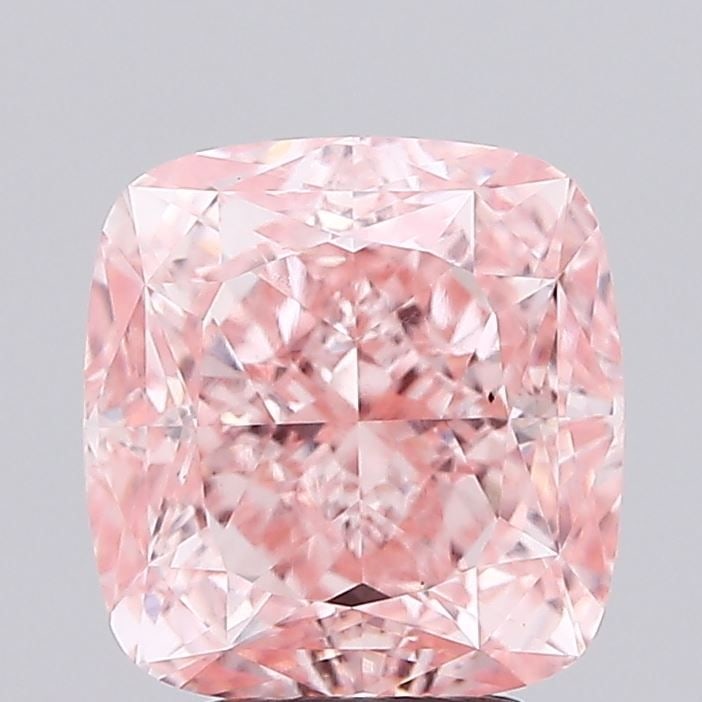 Loose Diamond - CUSHION MODIFIED 3.61ct Fancy Vivid Pink VS1: Loose Diamond - CUSHION MODIFIED 3.61ct Fancy Vivid Pink VS1 Source: This is a real non-mined Diamond that has been grown in a lab Shape: CUSHION MODIFIED Carats: 3.61 Color: Fancy Vivid Pink Certific