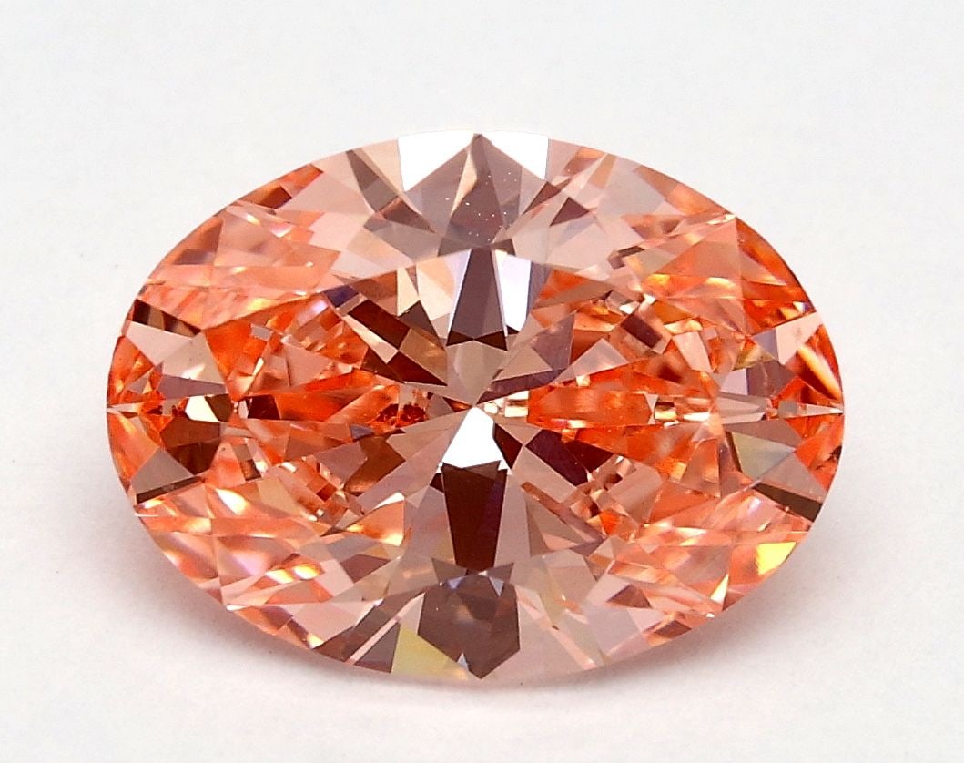 Loose Diamond - OVAL 2.01ct Fancy Vivid Pink VS2: Loose Diamond - OVAL 2.01ct Fancy Vivid Pink VS2 Source: This is a real non-mined Diamond that has been grown in a lab Shape: OVAL Carats: 2.01 Color: Fancy Vivid Pink Certification: IGI Video: