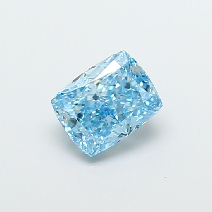 Loose Diamond - CUSHION MODIFIED 2.9ct Fancy Vivid Blue VS1: Loose Diamond - CUSHION MODIFIED 2.9ct Fancy Vivid Blue VS1 Source: This is a real non-mined Diamond that has been grown in a lab Shape: CUSHION MODIFIED Carats: 2.9 Color: Fancy Vivid Blue Certificat