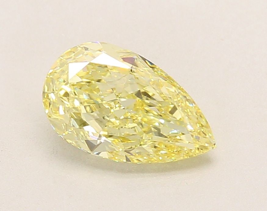 Loose Diamond - PEAR 1.53ct Fancy Intense Yellow VS1: Loose Diamond - PEAR 1.53ct Fancy Intense Yellow VS1 Source: This is a real non-mined Diamond that has been grown in a lab Shape: PEAR Carats: 1.53 Color: Fancy Intense Yellow Certification: IGI Video
