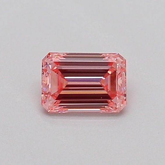Loose Diamond - EMERALD 0.32ct Fancy Intense Pink VS1: Loose Diamond - EMERALD 0.32ct Fancy Intense Pink VS1 Source: This is a real non-mined Diamond that has been grown in a lab Shape: EMERALD Carats: 0.32 Color: Fancy Intense Pink Certification: IGI Vid