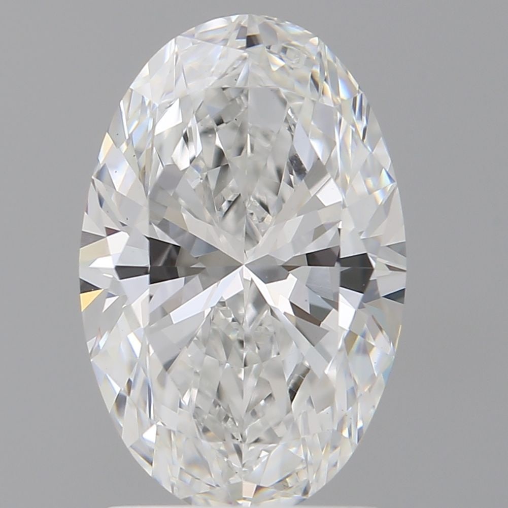 Loose Diamond - OVAL 2.1ct E VVS2: Loose Diamond - OVAL 2.1ct E VVS2 Source: This is a real non-mined Diamond that has been grown in a lab Shape: OVAL Carats: 2.1 Color: E Clarity: VVS2 Certification: IGI Additional images available up