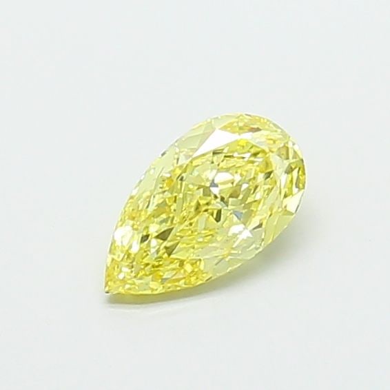 Loose Diamond - PEAR 1.02ct Fancy Intense Yellow SI1: Loose Diamond - PEAR 1.02ct Fancy Intense Yellow SI1 Source: This is a real non-mined Diamond that has been grown in a lab Shape: PEAR Carats: 1.02 Color: Fancy Intense Yellow Certification: IGI Video