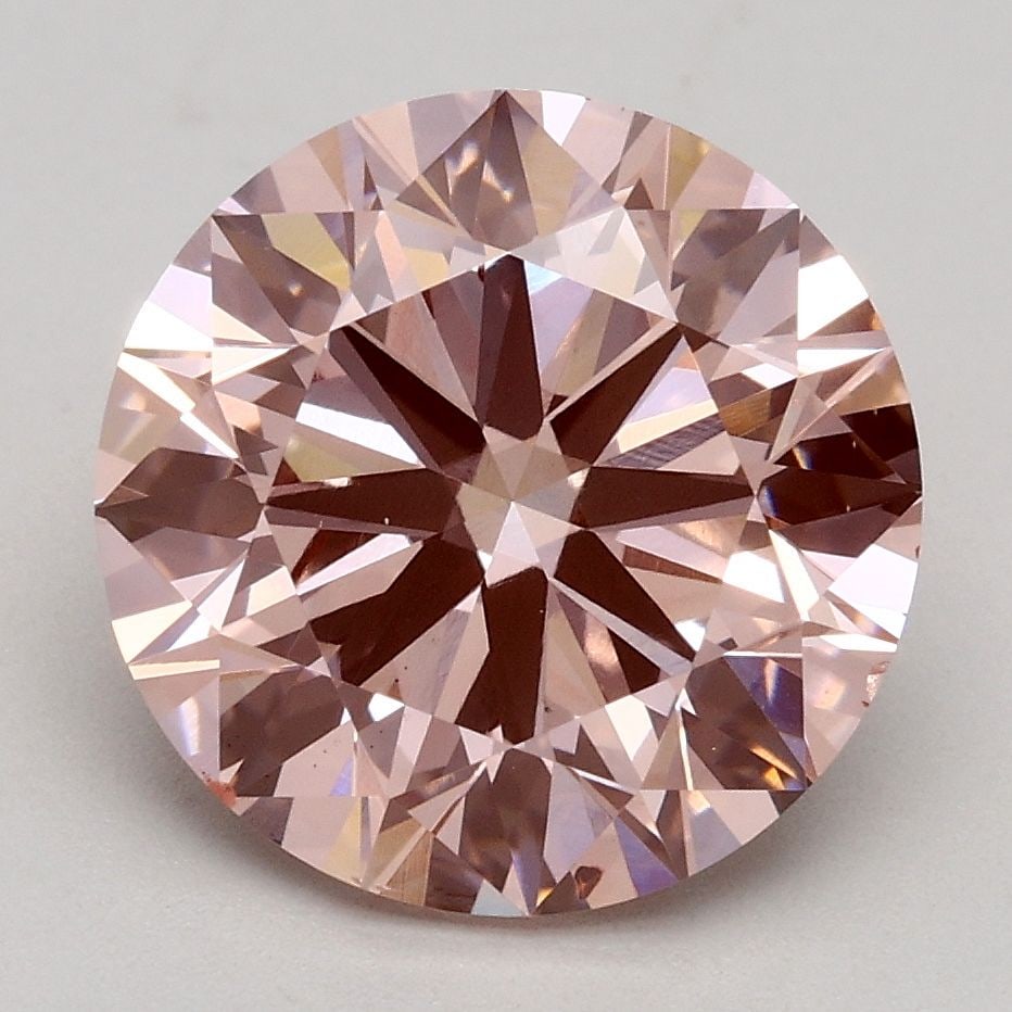 Loose Diamond - ROUND 3.0ct Fancy Intense Pink VS2: Loose Diamond - ROUND 3.0ct Fancy Intense Pink VS2 Source: This is a real non-mined Diamond that has been grown in a lab Shape: ROUND Carats: 3.0 Color: Fancy Intense Pink Certification: IGI Video: