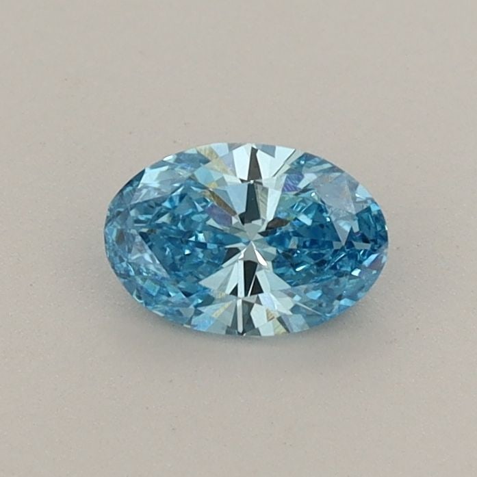 Loose Diamond - OVAL 0.42ct Fancy Vivid Blue VS2: Loose Diamond - OVAL 0.42ct Fancy Vivid Blue VS2 Source: This is a real non-mined Diamond that has been grown in a lab Shape: OVAL Carats: 0.42 Color: Fancy Vivid Blue Certification: IGI Video: