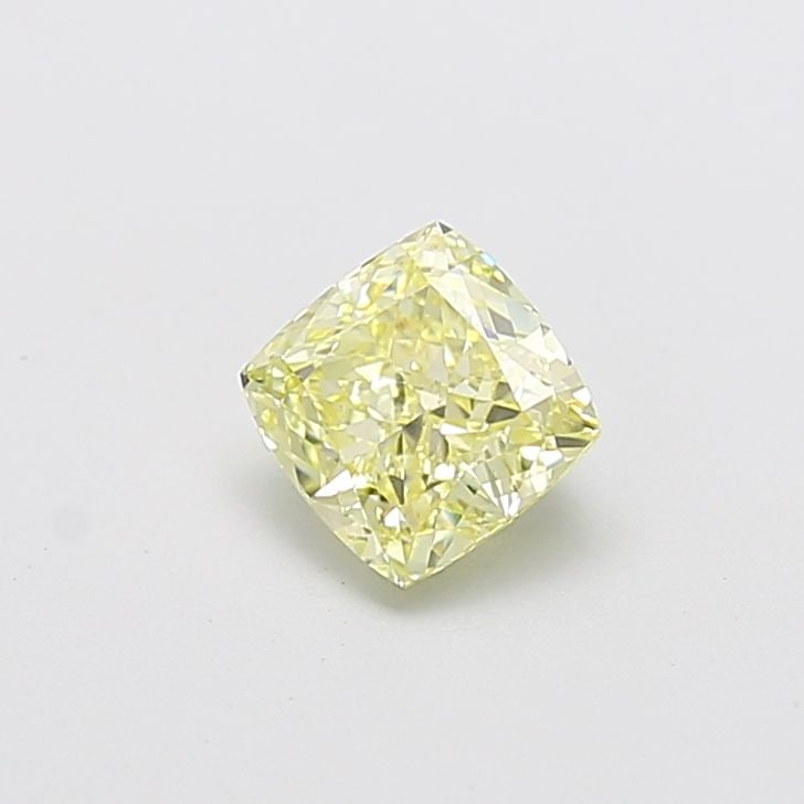 Loose Diamond - CUSHION MODIFIED 1.09ct Fancy Light Yellow VVS2: Loose Diamond - CUSHION MODIFIED 1.09ct Fancy Light Yellow VVS2 Source: This is a real non-mined Diamond that has been grown in a lab Shape: CUSHION MODIFIED Carats: 1.09 Color: Fancy Light Yellow Cer
