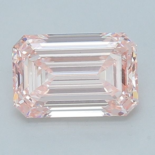 Loose Diamond - EMERALD 2.07ct Fancy Intense Pink VVS2: Loose Diamond - EMERALD 2.07ct Fancy Intense Pink VVS2 Source: This is a real non-mined Diamond that has been grown in a lab Shape: EMERALD Carats: 2.07 Color: Fancy Intense Pink Certification: IGI Vi