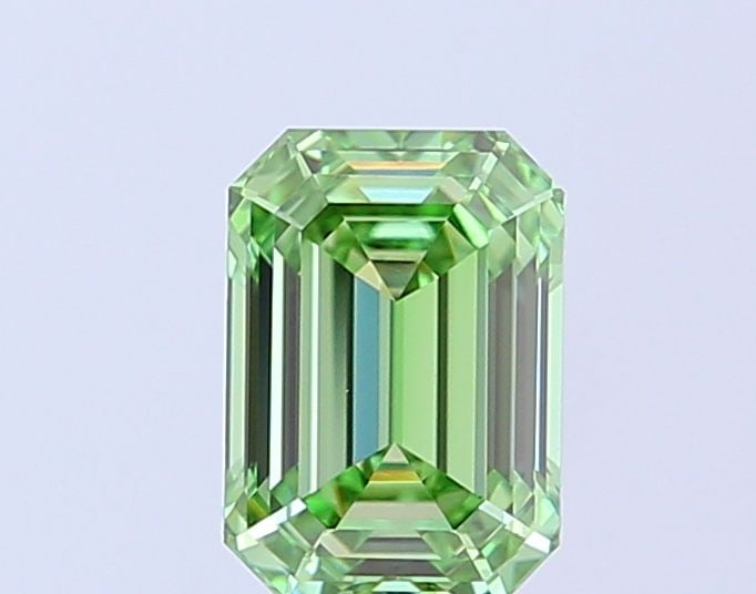 Loose Diamond - EMERALD 1.57ct Fancy Vivid Green VVS2: Loose Diamond - EMERALD 1.57ct Fancy Vivid Green VVS2 Source: This is a real non-mined Diamond that has been grown in a lab Shape: EMERALD Carats: 1.57 Color: Fancy Vivid Green Certification: IGI Vide