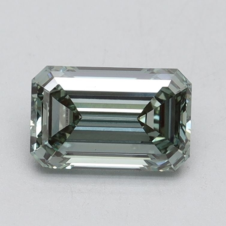 Loose Diamond - EMERALD 1.04ct Fancy Intense Green VS1: Loose Diamond - EMERALD 1.04ct Fancy Intense Green VS1 Source: This is a real non-mined Diamond that has been grown in a lab Shape: EMERALD Carats: 1.04 Color: Fancy Intense Green Certification: IGI V