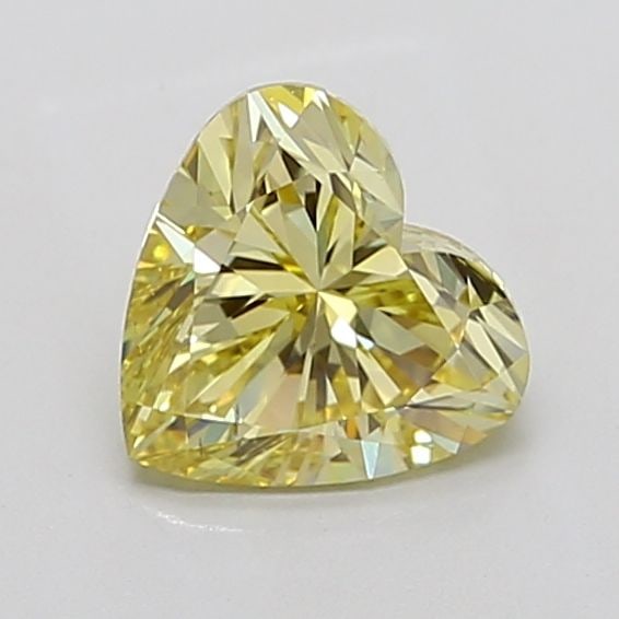 Loose Diamond - HEART 2.0ct Fancy Intense Yellow VS2: Loose Diamond - HEART 2.0ct Fancy Intense Yellow VS2 Source: This is a real non-mined Diamond that has been grown in a lab Shape: HEART Carats: 2.0 Color: Fancy Intense Yellow Certification: IGI
