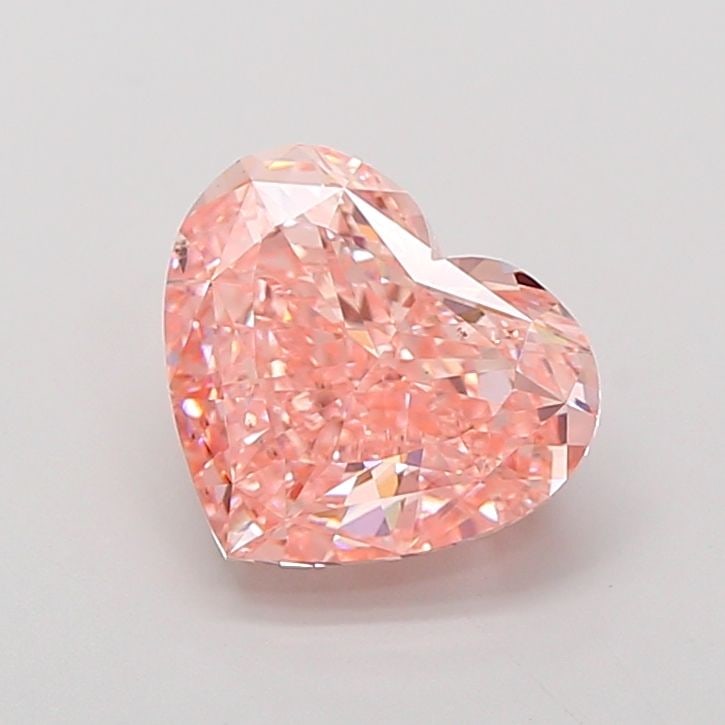 Loose Diamond - HEART 3.0ct Fancy Vivid Pink SI1: Loose Diamond - HEART 3.0ct Fancy Vivid Pink SI1 Source: This is a real non-mined Diamond that has been grown in a lab Shape: HEART Carats: 3.0 Color: Fancy Vivid Pink Certification: IGI Video: