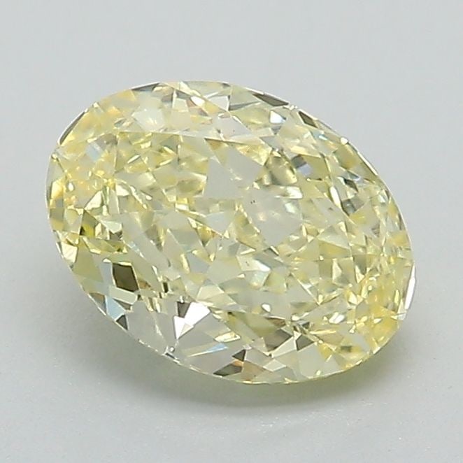 Loose Diamond - OVAL 1.26ct Fancy Intense Yellow VS1: Loose Diamond - OVAL 1.26ct Fancy Intense Yellow VS1 Source: This is a real non-mined Diamond that has been grown in a lab Shape: OVAL Carats: 1.26 Color: Fancy Intense Yellow Certification: IGI Video