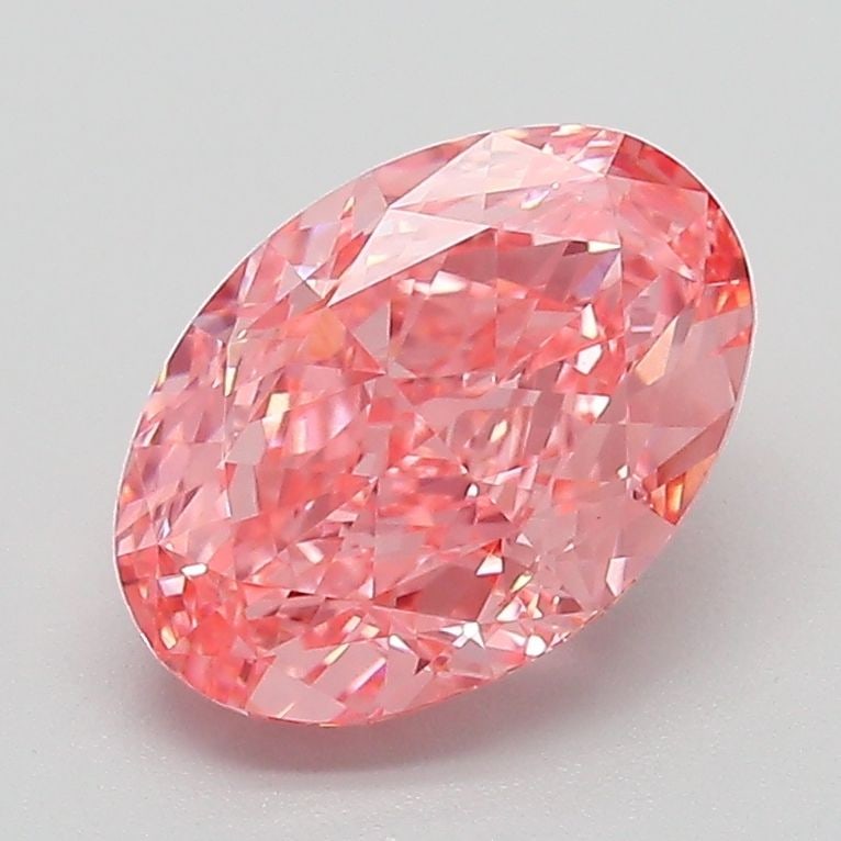 Loose Diamond - OVAL 2.08ct Fancy Vivid Pink VVS2: Loose Diamond - OVAL 2.08ct Fancy Vivid Pink VVS2 Source: This is a real non-mined Diamond that has been grown in a lab Shape: OVAL Carats: 2.08 Color: Fancy Vivid Pink Certification: IGI Video: