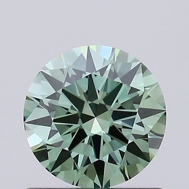 Ideal Loose Diamond - ROUND 0.67ct Fancy Vivid Green VVS2: Ideal Loose Diamond - ROUND 0.67ct Fancy Vivid Green VVS2 Source: This is a real non-mined Diamond that has been grown in a lab Shape: ROUND Carats: 0.67 Color: Fancy Vivid Green Certification: IGI Vi