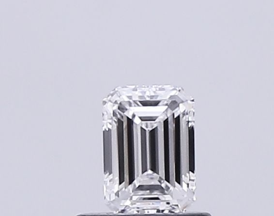 Loose Diamond - EMERALD 0.57ct D VVS2: Loose Diamond - EMERALD 0.57ct D VVS2 Source: This is a real non-mined Diamond that has been grown in a lab Shape: EMERALD Carats: 0.57 Color: D Clarity: VVS2 Certification: IGI Video: Video Link