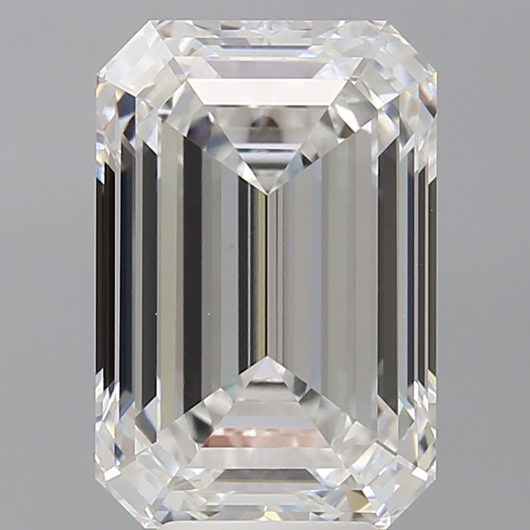 Loose Diamond - EMERALD 6.6ct F VVS2: Loose Diamond - EMERALD 6.6ct F VVS2 Source: This is a real non-mined Diamond that has been grown in a lab Shape: EMERALD Carats: 6.6 Color: F Clarity: VVS2 Certification: IGI Video: