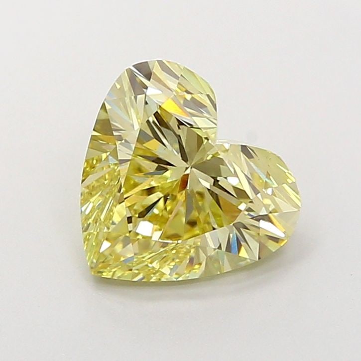 Loose Diamond - HEART 3.15ct Fancy Intense Yellow VS1: Loose Diamond - HEART 3.15ct Fancy Intense Yellow VS1 Source: This is a real non-mined Diamond that has been grown in a lab Shape: HEART Carats: 3.15 Color: Fancy Intense Yellow Certification: IGI Vid