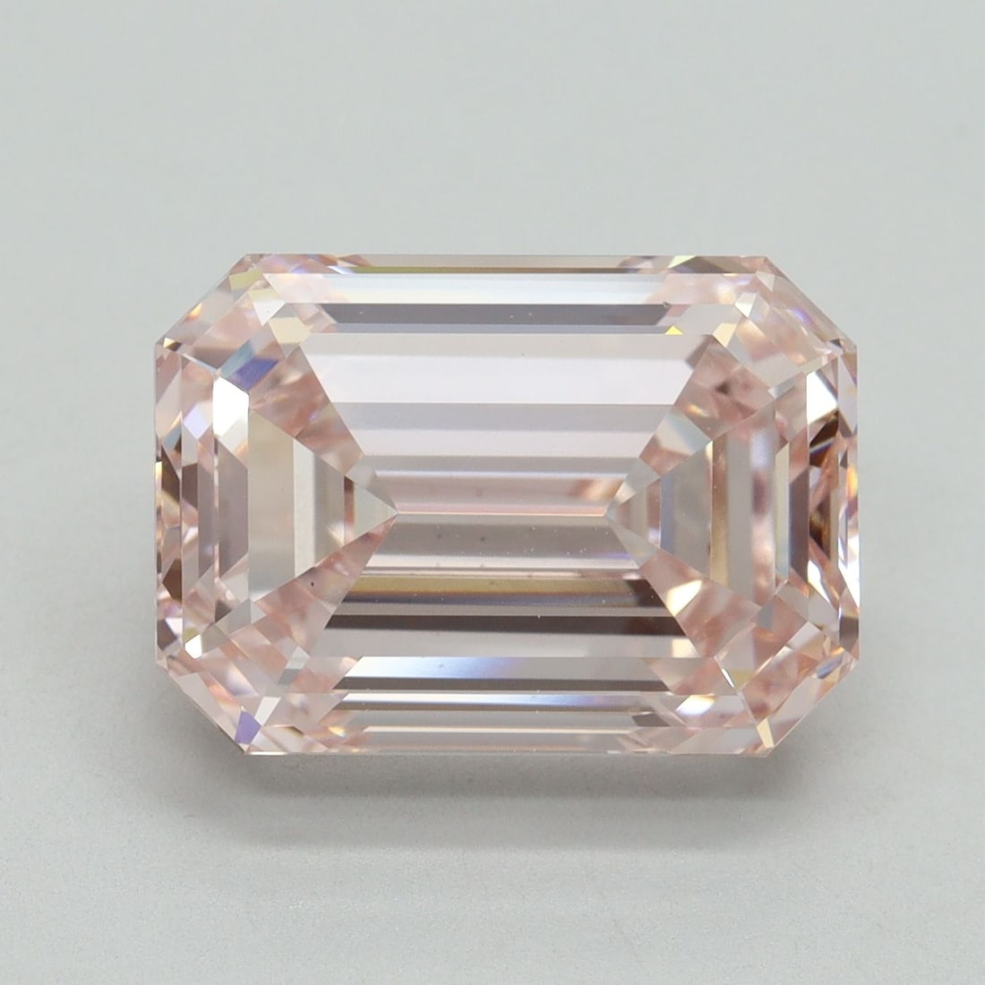 Loose Diamond - EMERALD 8.08ct Fancy Intense Pink VS1: Loose Diamond - EMERALD 8.08ct Fancy Intense Pink VS1 Source: This is a real non-mined Diamond that has been grown in a lab Shape: EMERALD Carats: 8.08 Color: Fancy Intense Pink Certification: IGI Vid