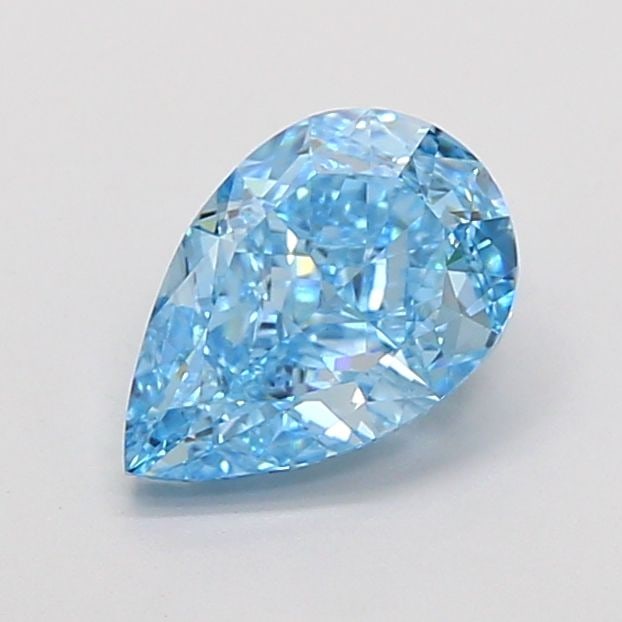 Loose Diamond - PEAR 2.01ct Fancy Vivid Blue VVS2: Loose Diamond - PEAR 2.01ct Fancy Vivid Blue VVS2 Source: This is a real non-mined Diamond that has been grown in a lab Shape: PEAR Carats: 2.01 Color: Fancy Vivid Blue Certification: IGI Video: