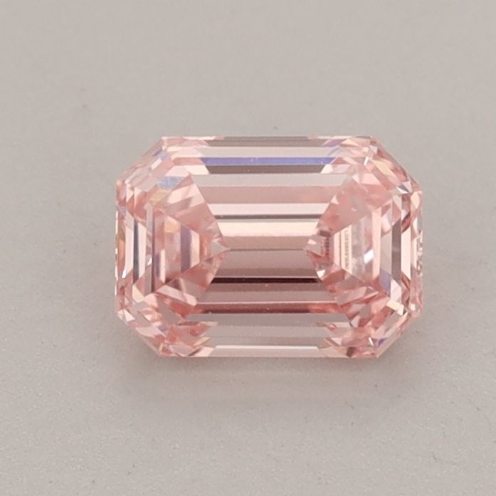 Loose Diamond - EMERALD 0.66ct Fancy Intense Pink VS1: Loose Diamond - EMERALD 0.66ct Fancy Intense Pink VS1 Source: This is a real non-mined Diamond that has been grown in a lab Shape: EMERALD Carats: 0.66 Color: Fancy Intense Pink Certification: IGI