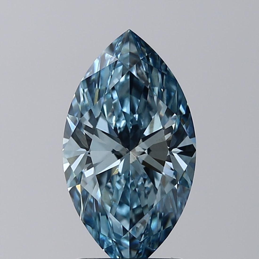 Loose Diamond - MARQUISE 2.01ct Fancy Intense Blue VS1: Loose Diamond - MARQUISE 2.01ct Fancy Intense Blue VS1 Source: This is a real non-mined Diamond that has been grown in a lab Shape: MARQUISE Carats: 2.01 Color: Fancy Intense Blue Certification: IGI V