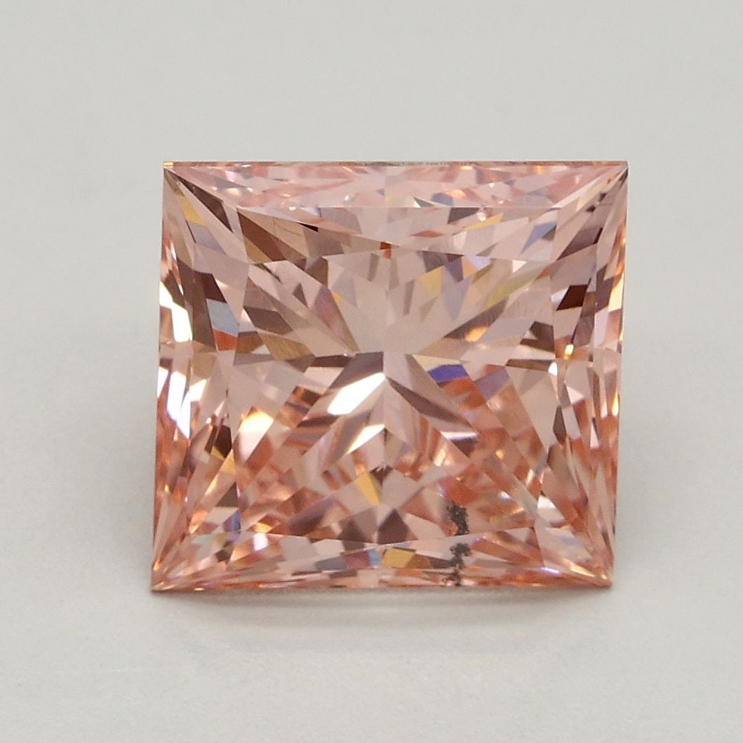 Loose Diamond - PRINCESS 3.04ct Fancy Intense Pink VS2: Loose Diamond - PRINCESS 3.04ct Fancy Intense Pink VS2 Source: This is a real non-mined Diamond that has been grown in a lab Shape: PRINCESS Carats: 3.04 Color: Fancy Intense Pink Certification: IGI V