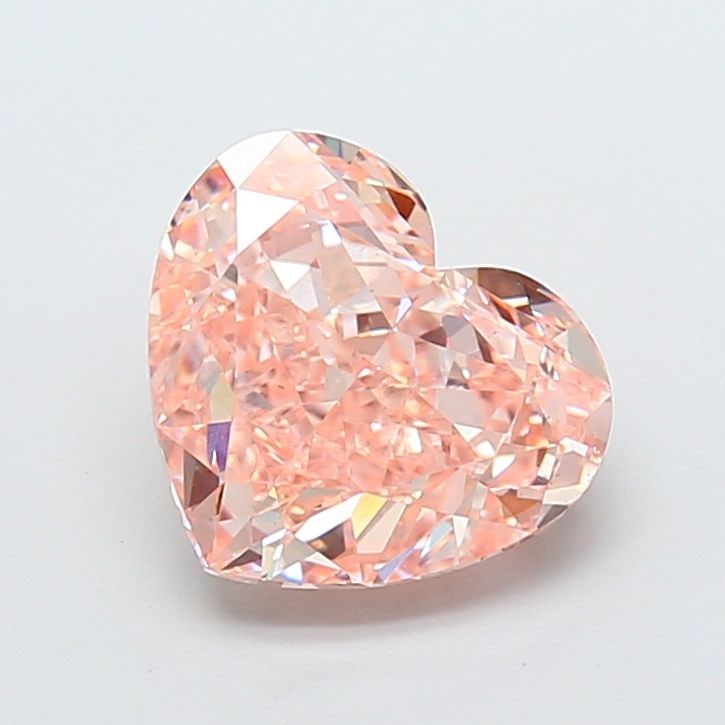 Loose Diamond - HEART 3.05ct Fancy Intense Pink VS1: Loose Diamond - HEART 3.05ct Fancy Intense Pink VS1 Source: This is a real non-mined Diamond that has been grown in a lab Shape: HEART Carats: 3.05 Color: Fancy Intense Pink Certification: IGI Video: