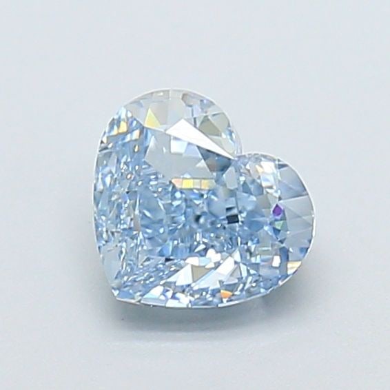 Loose Diamond - HEART 1.16ct Fancy Vivid Blue IF: Loose Diamond - HEART 1.16ct Fancy Vivid Blue IF Source: This is a real non-mined Diamond that has been grown in a lab Shape: HEART Carats: 1.16 Color: Fancy Vivid Blue Certification: IGI Video:
