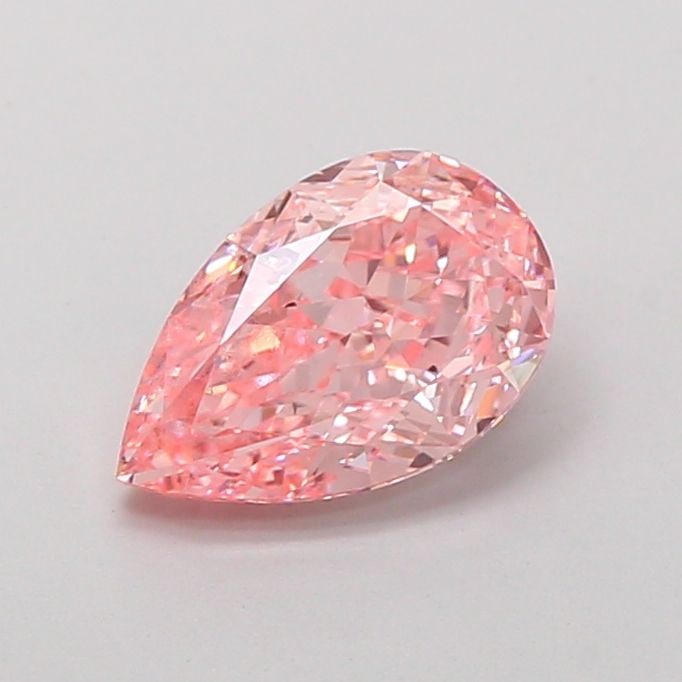 Loose Diamond - PEAR 1.61ct Fancy Vivid Pink SI1: Loose Diamond - PEAR 1.61ct Fancy Vivid Pink SI1 Source: This is a real non-mined Diamond that has been grown in a lab Shape: PEAR Carats: 1.61 Color: Fancy Vivid Pink Certification: IGI Video: