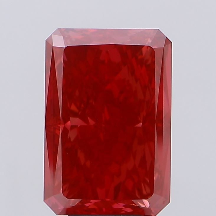 Loose Diamond - RADIANT 10.02ct Fancy Vivid Red VS1 (1 of 1)