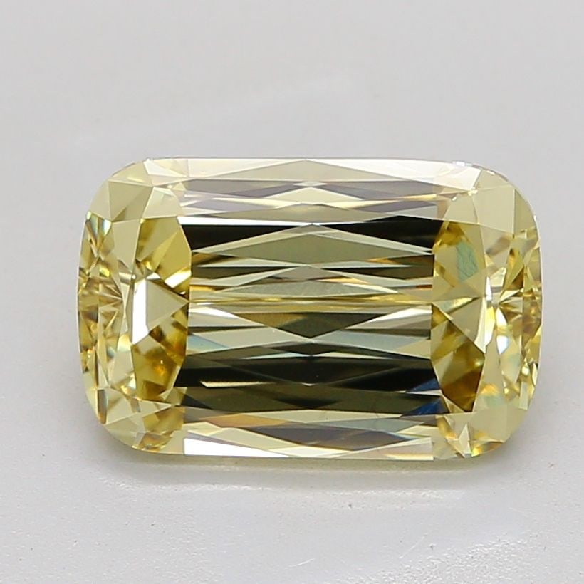 Loose Diamond - CUSHION MODIFIED 5.07ct Fancy Light Yellow VVS2 (1 of 1)