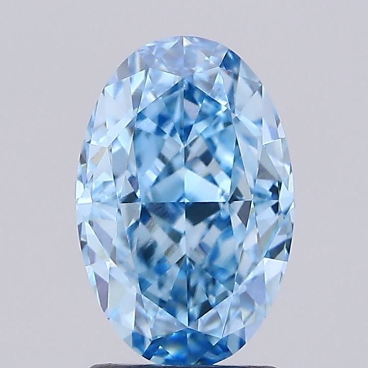 Loose Diamond - OVAL 2.71ct Fancy Vivid Blue VVS2: Loose Diamond - OVAL 2.71ct Fancy Vivid Blue VVS2 Source: This is a real non-mined Diamond that has been grown in a lab Shape: OVAL Carats: 2.71 Color: Fancy Vivid Blue Certification: IGI Video: