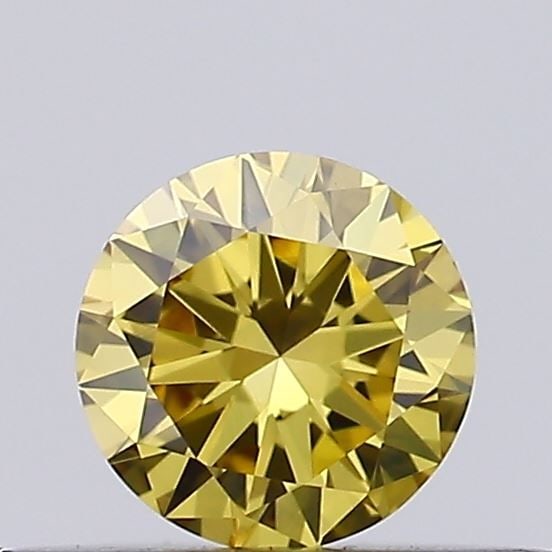 Loose Diamond - ROUND 0.28ct Fancy Vivid Yellow VVS2: Loose Diamond - ROUND 0.28ct Fancy Vivid Yellow VVS2 Source: This is a real non-mined Diamond that has been grown in a lab Shape: ROUND Carats: 0.28 Color: Fancy Vivid Yellow Certification: IGI Video: