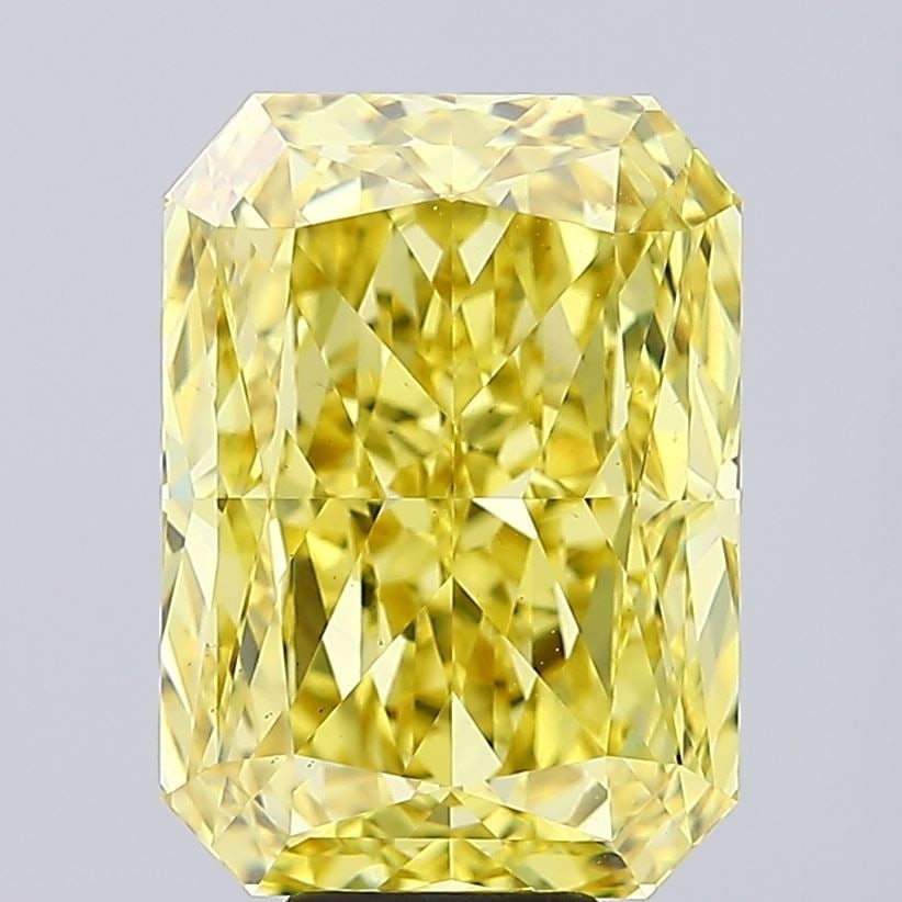 Loose Diamond - RADIANT 11.13ct Fancy Vivid Yellow VS1: Loose Diamond - RADIANT 11.13ct Fancy Vivid Yellow VS1 Source: This is a real non-mined Diamond that has been grown in a lab Shape: RADIANT Carats: 11.13 Color: Fancy Vivid Yellow Certification: IGI V