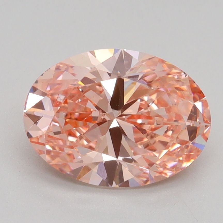 Loose Diamond - OVAL 2.0ct Fancy Intense Pink SI1: Loose Diamond - OVAL 2.0ct Fancy Intense Pink SI1 Source: This is a real non-mined Diamond that has been grown in a lab Shape: OVAL Carats: 2.0 Color: Fancy Intense Pink Certification: IGI Video: