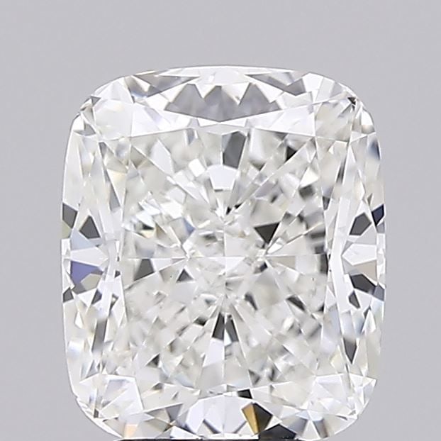 Loose Diamond - CUSHION MODIFIED 2.81ct F VVS2: Loose Diamond - CUSHION MODIFIED 2.81ct F VVS2 Source: This is a real non-mined Diamond that has been grown in a lab Shape: CUSHION MODIFIED Carats: 2.81 Color: F Clarity: VVS2 Certification: IGI Addi