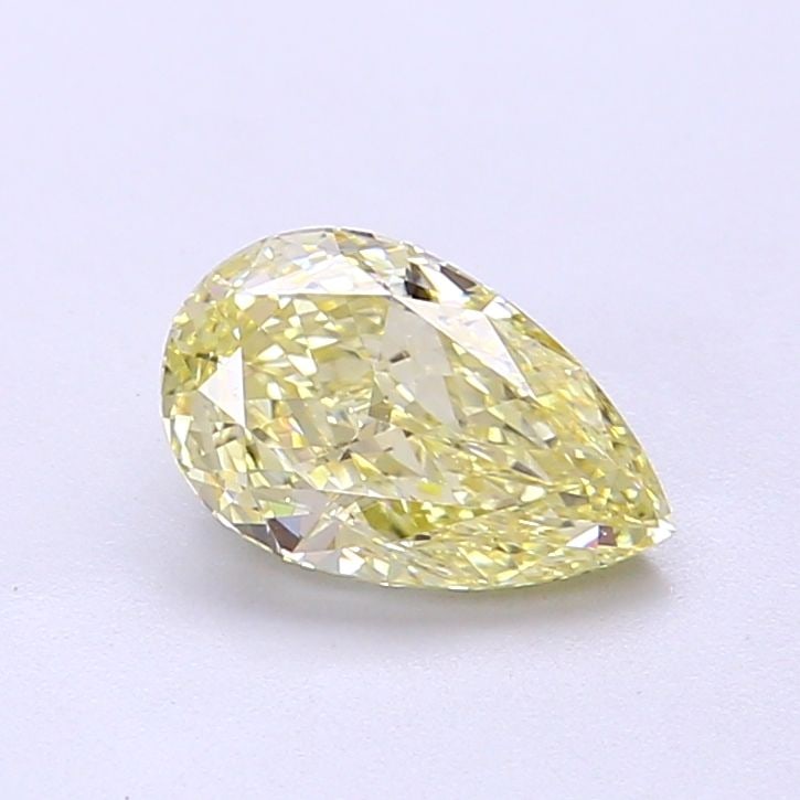 Loose Diamond - PEAR 1.07ct Fancy Yellow VVS2: Loose Diamond - PEAR 1.07ct Fancy Yellow VVS2 Source: This is a real non-mined Diamond that has been grown in a lab Shape: PEAR Carats: 1.07 Color: Fancy Yellow Certification: IGI Video: