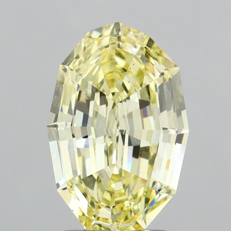 Loose Diamond - OTHER 2.53ct Fancy Yellow VS2: Loose Diamond - OTHER 2.53ct Fancy Yellow VS2 Source: This is a real non-mined Diamond that has been grown in a lab Shape: OTHER Carats: 2.53 Color: Fancy Yellow Certification: IGI Video: