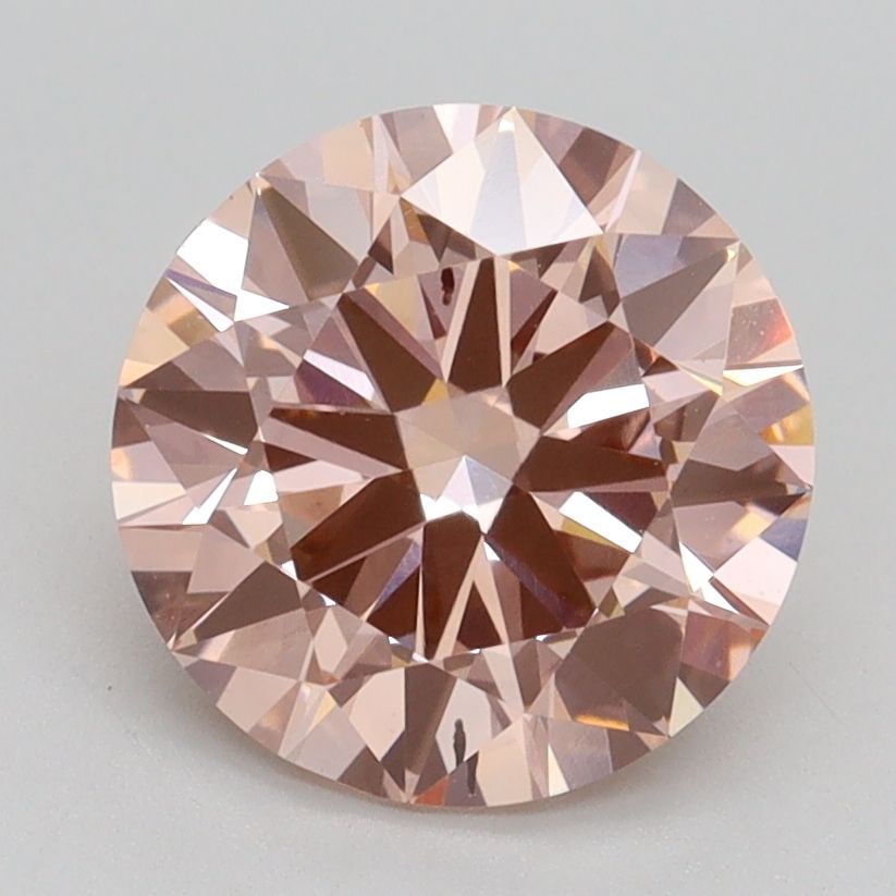Loose Diamond - ROUND 2.33ct Fancy Intense Pink VS2: Loose Diamond - ROUND 2.33ct Fancy Intense Pink VS2 Source: This is a real non-mined Diamond that has been grown in a lab Shape: ROUND Carats: 2.33 Color: Fancy Intense Pink Certification: IGI Video: