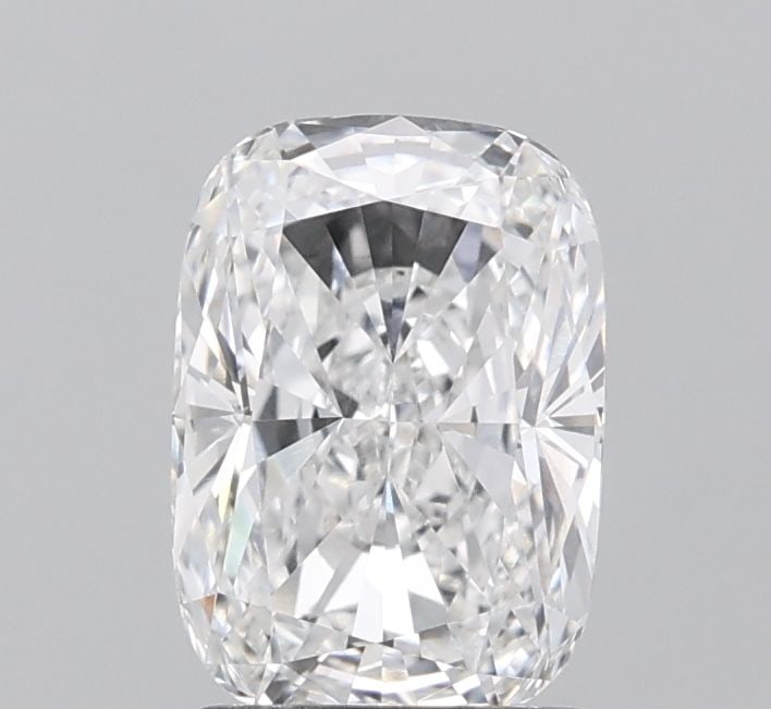 Loose Diamond - CUSHION MODIFIED 2.02ct E VVS2: Loose Diamond - CUSHION MODIFIED 2.02ct E VVS2 Source: This is a real non-mined Diamond that has been grown in a lab Shape: CUSHION MODIFIED Carats: 2.02 Color: E Clarity: VVS2 Certification: IGI Addi
