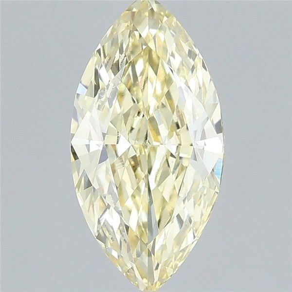Loose Diamond - MARQUISE 1.09ct Fancy Yellow VS1: Loose Diamond - MARQUISE 1.09ct Fancy Yellow VS1 Source: This is a real non-mined Diamond that has been grown in a lab Shape: MARQUISE Carats: 1.09 Color: Fancy Yellow Certification: IGI Video: