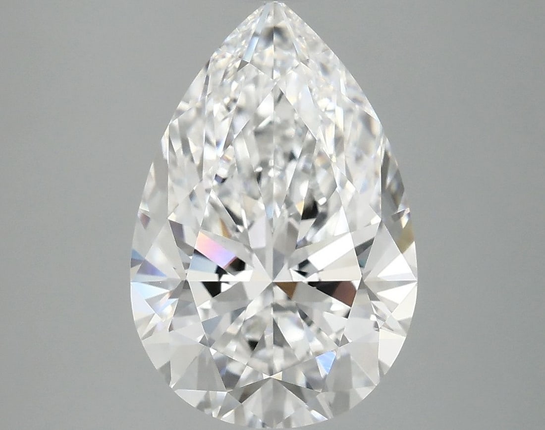 Loose Diamond - PEAR 4.08ct D VVS2: Loose Diamond - PEAR 4.08ct D VVS2 Source: This is a real non-mined Diamond that has been grown in a lab Shape: PEAR Carats: 4.08 Color: D Clarity: VVS2 Certification: IGI Video: