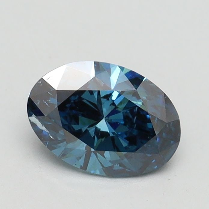 Loose Diamond - OVAL 0.7ct Fancy Vivid Blue SI1: Loose Diamond - OVAL 0.7ct Fancy Vivid Blue SI1 Source: This is a real non-mined Diamond that has been grown in a lab Shape: OVAL Carats: 0.7 Color: Fancy Vivid Blue Certification: IGI Video: