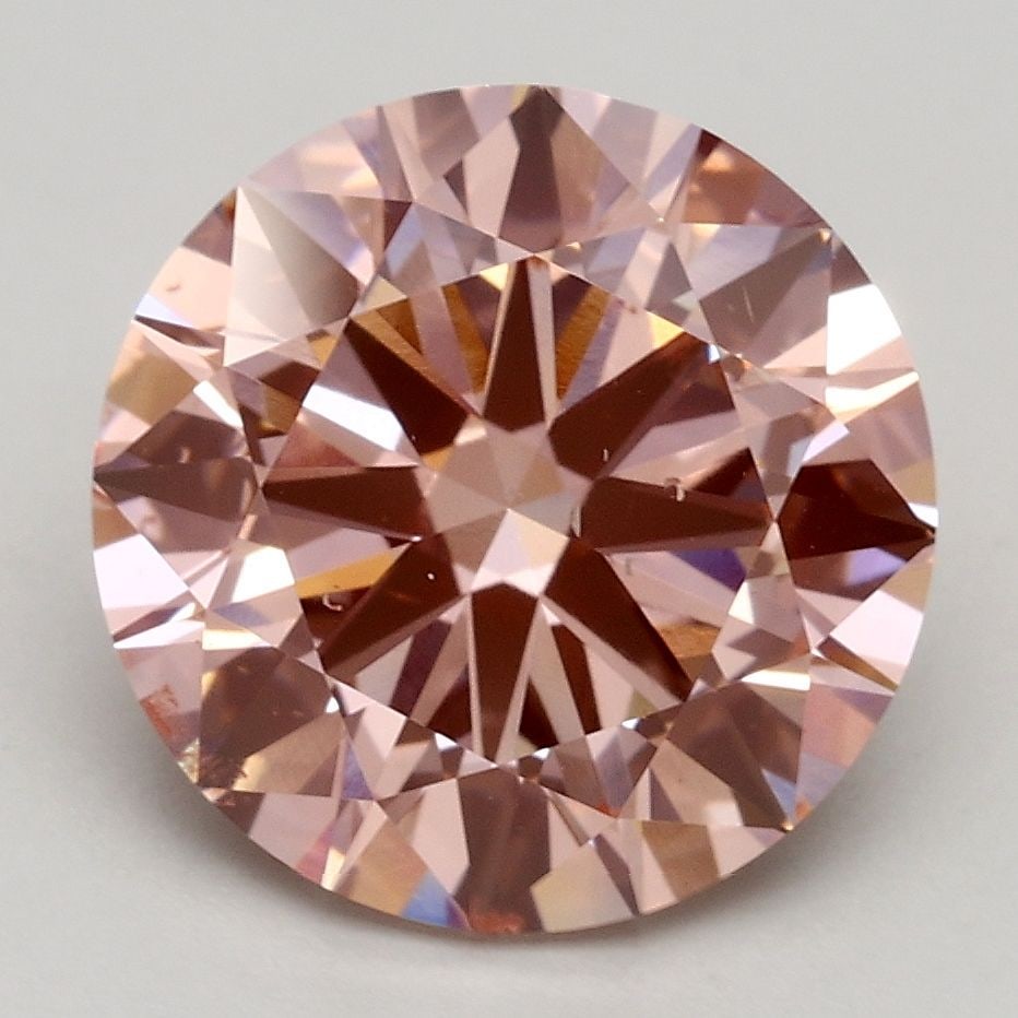 Loose Diamond - ROUND 3.01ct Fancy Intense Pink SI1: Loose Diamond - ROUND 3.01ct Fancy Intense Pink SI1 Source: This is a real non-mined Diamond that has been grown in a lab Shape: ROUND Carats: 3.01 Color: Fancy Intense Pink Certification: IGI Video: