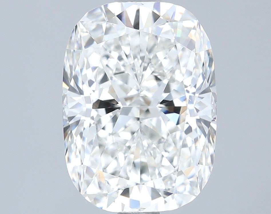 Loose Diamond - CUSHION MODIFIED 2.57ct F VVS2: Loose Diamond - CUSHION MODIFIED 2.57ct F VVS2 Source: This is a real non-mined Diamond that has been grown in a lab Shape: CUSHION MODIFIED Carats: 2.57 Color: F Clarity: VVS2 Certification: IGI Vide