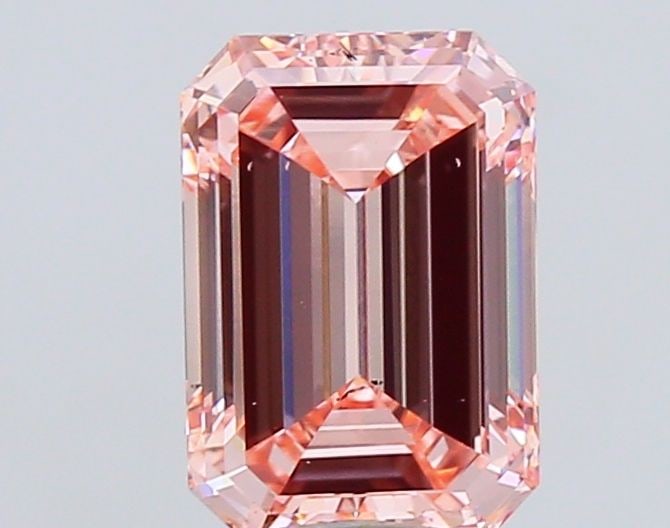Loose Diamond - EMERALD 4.01ct Fancy Intense Pink VS2: Loose Diamond - EMERALD 4.01ct Fancy Intense Pink VS2 Source: This is a real non-mined Diamond that has been grown in a lab Shape: EMERALD Carats: 4.01 Color: Fancy Intense Pink Certification: IGI
