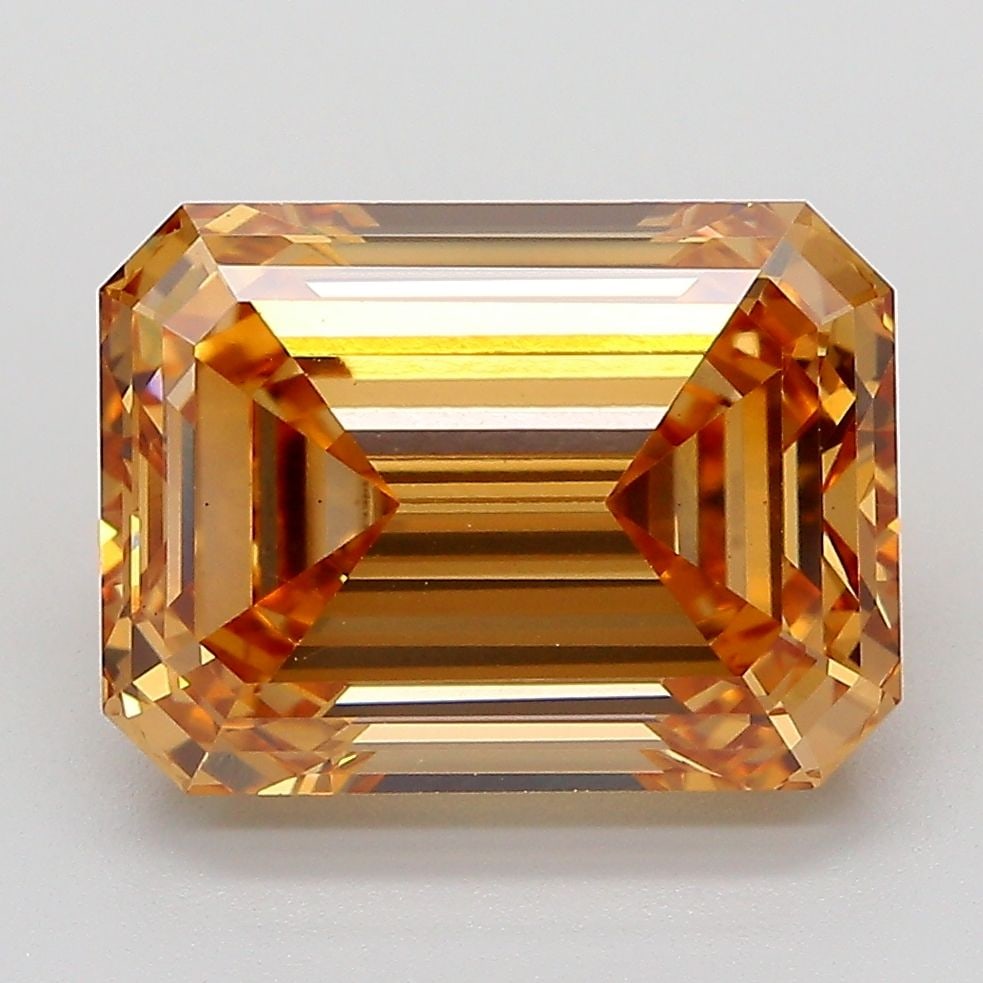 Loose Diamond - EMERALD 5.07ct Fancy Brownish Yellow VVS2: Loose Diamond - EMERALD 5.07ct Fancy Brownish Yellow VVS2 Source: This is a real non-mined Diamond that has been grown in a lab Shape: EMERALD Carats: 5.07 Color: Fancy Brownish Yellow Certification: 