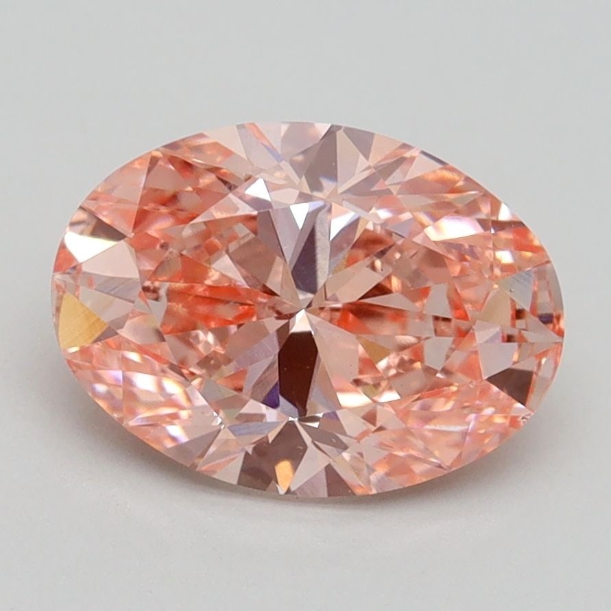 Loose Diamond - OVAL 2.11ct Fancy Intense Pink VS2: Loose Diamond - OVAL 2.11ct Fancy Intense Pink VS2 Source: This is a real non-mined Diamond that has been grown in a lab Shape: OVAL Carats: 2.11 Color: Fancy Intense Pink Certification: IGI Video: